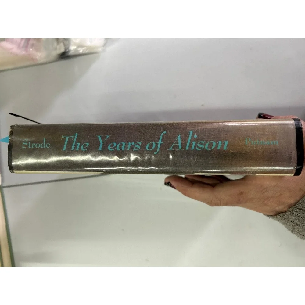 The Years of Alison Warren Chetham Strode 1961 First Edition Novel Putnam